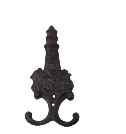 Lighthouse Cast Iron Hook