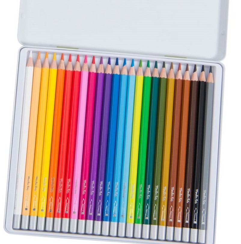 Le Botaniste - 24 Watercoloured Pencils