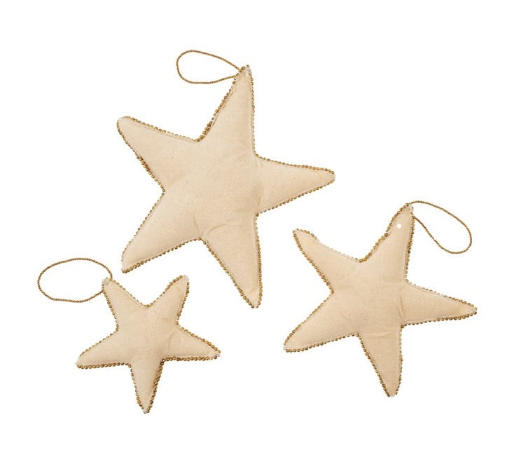 Muslin Star Ornaments