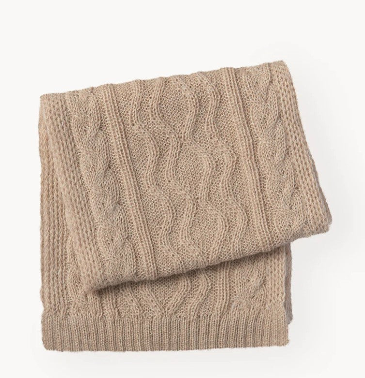 Fair Trade Hand-Knit Alpaca Wool Wendy Scarf