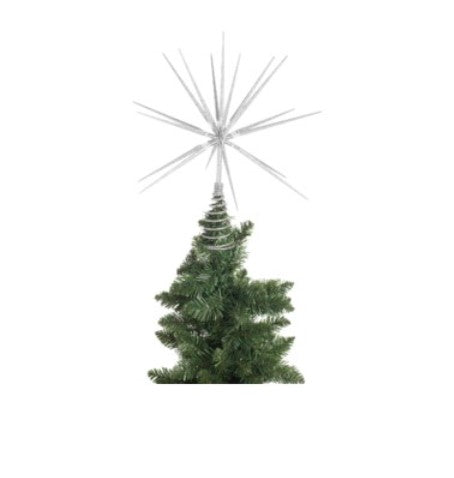 Christmas Silver Tree Topper