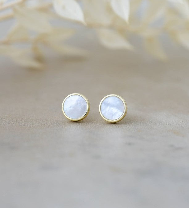 Mother Of Pearl Studs