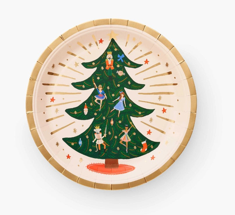 Nutcracker Large Paper Plates