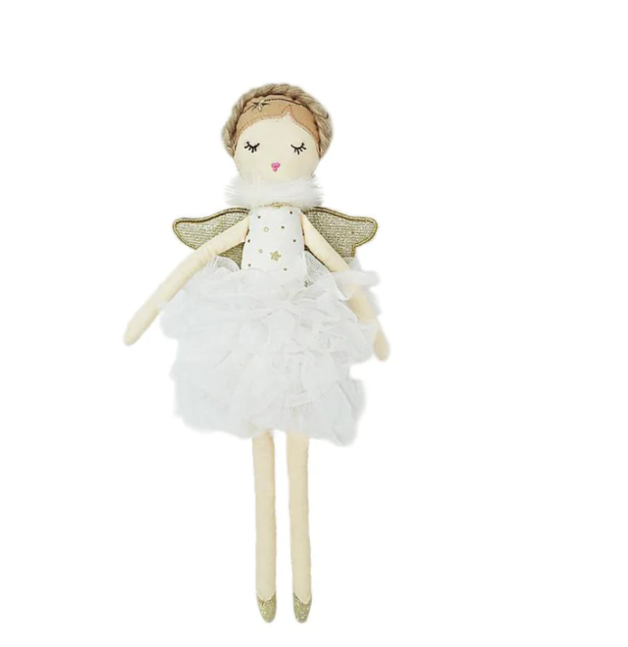 Adele Small Gold Angel Doll