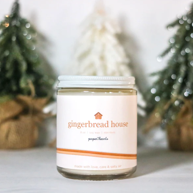 Gingerbread House Candle