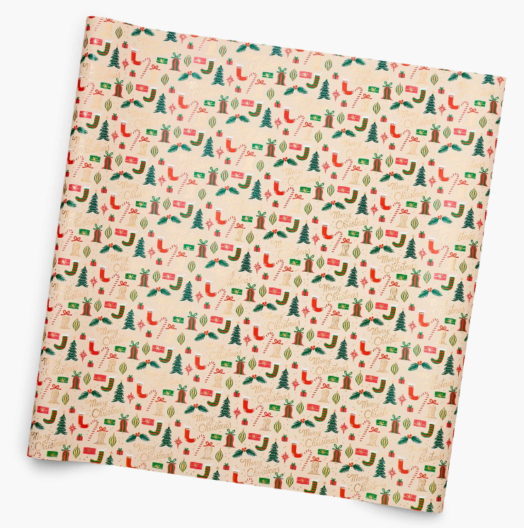 Deck The Halls Wrapping Roll