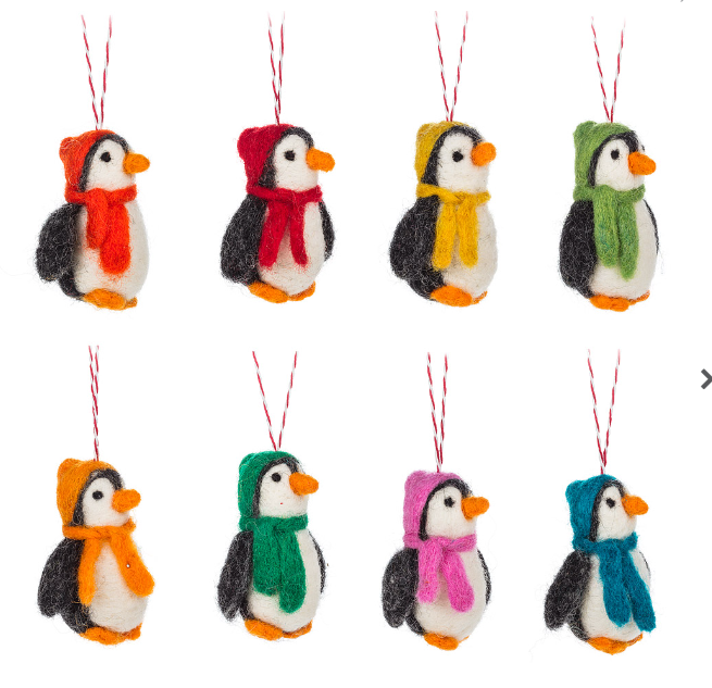 Fair Trade Felt Ornament - Assorted