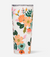 Glossy Cream Lively Floral Tumbler - 24oz