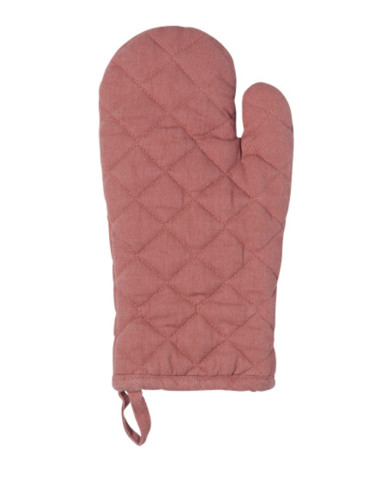 Stonewash Oven Mitt - Canyon Rose