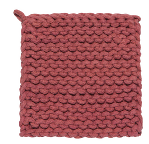 Chunky Knit Crochet Potholders
