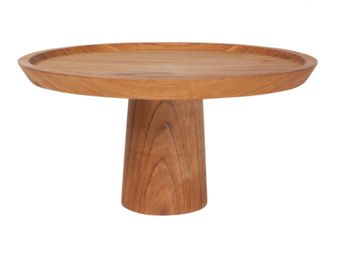 Teak Wood Cake Stand