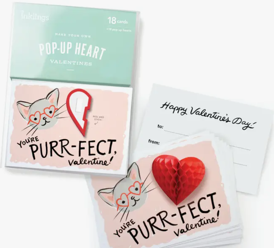 Kittens Pop-Up Valentines