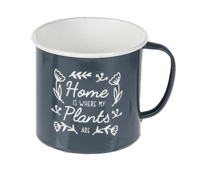 Enamel Mug Planters (4 Types)