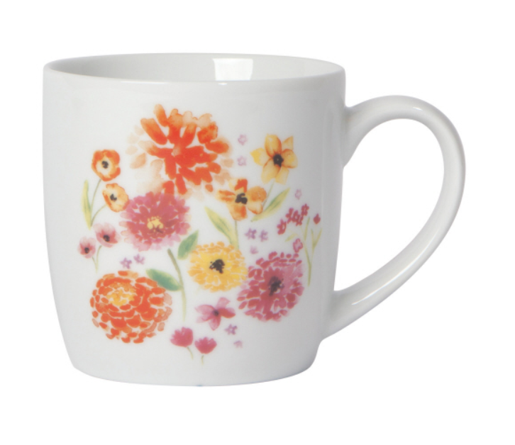 Cottage Floral Porcelain Mug