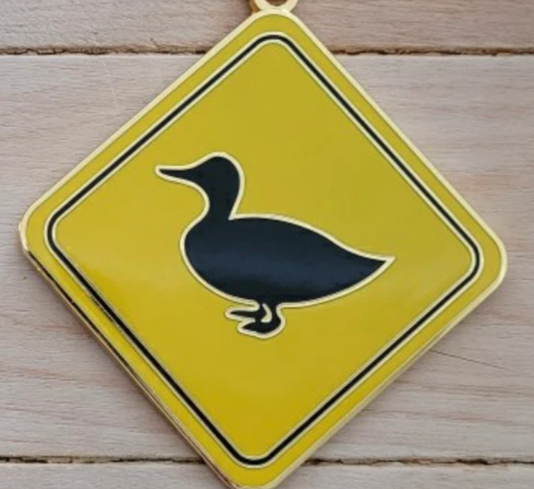 Keychain - Duck Crossing