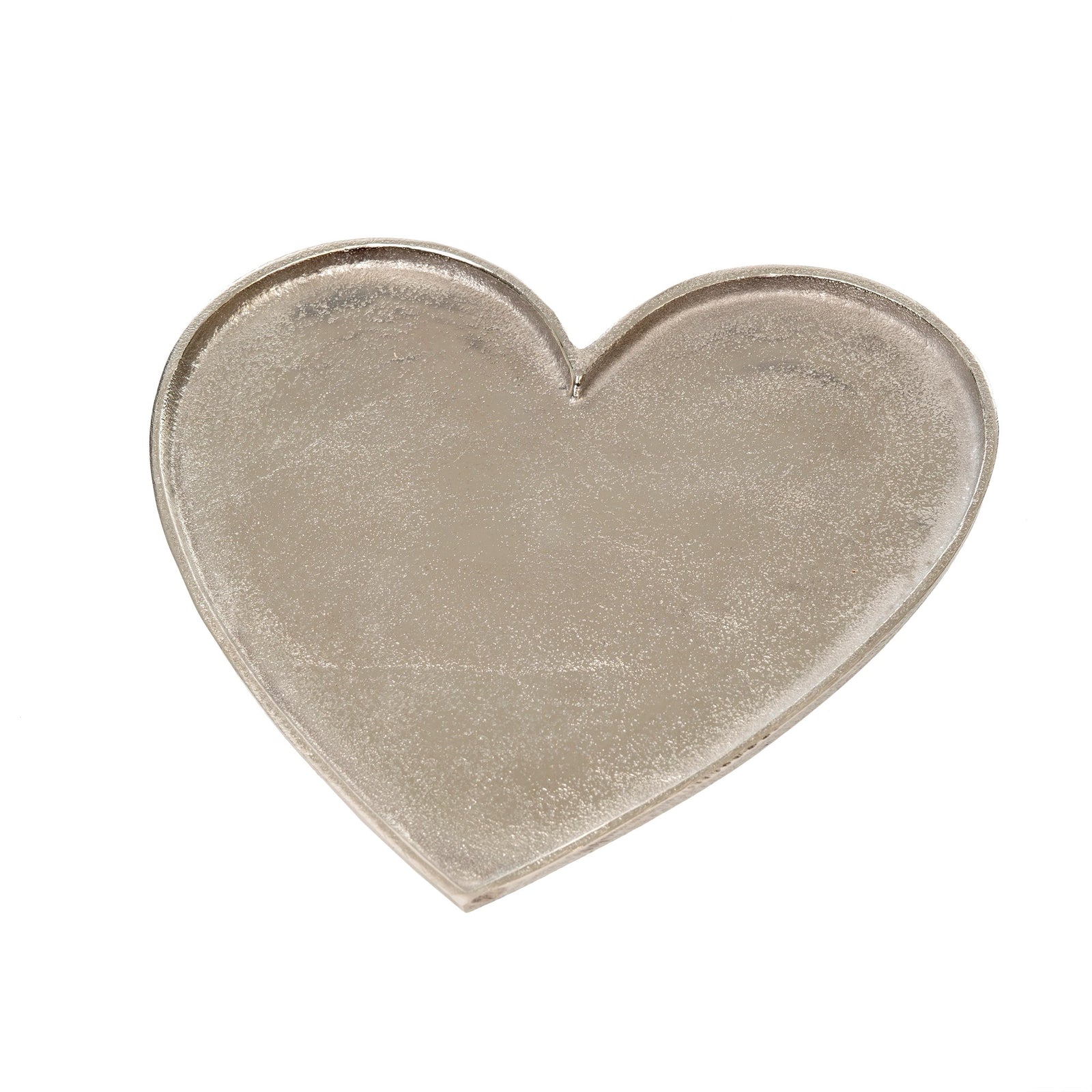 Silver Heart Platter (Medium)