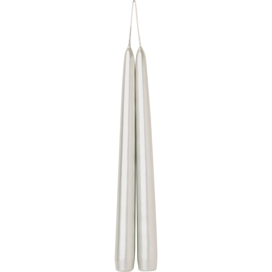 Dipped Danish Metallic Taper Candles