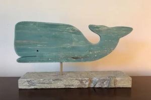 Jerry Walsh - Driftwood Whale (2 Colours)