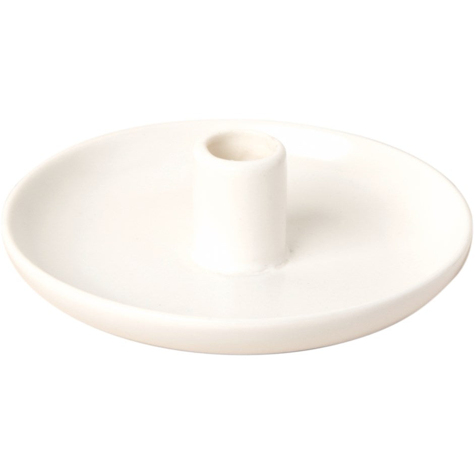Taper Candle Holder - Traditional Ceramic