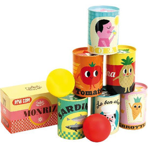 Tin Can Alley Bowling Game