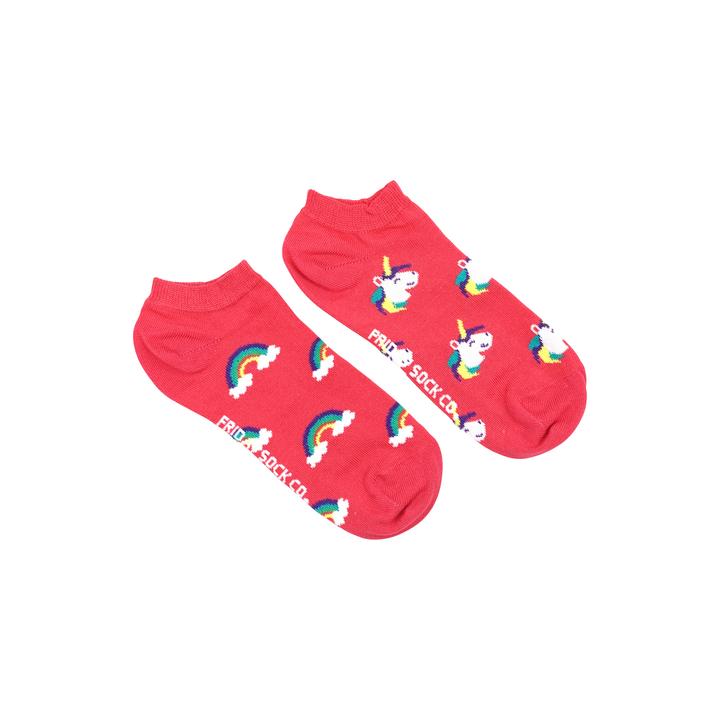 Women's Unicorn & Rainbow Ankle Socks