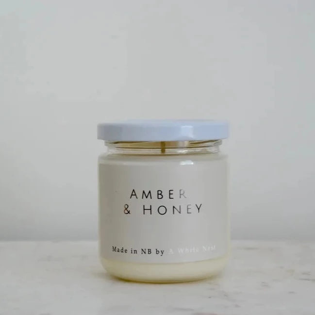 Amber & Honey Candle | A White Nest