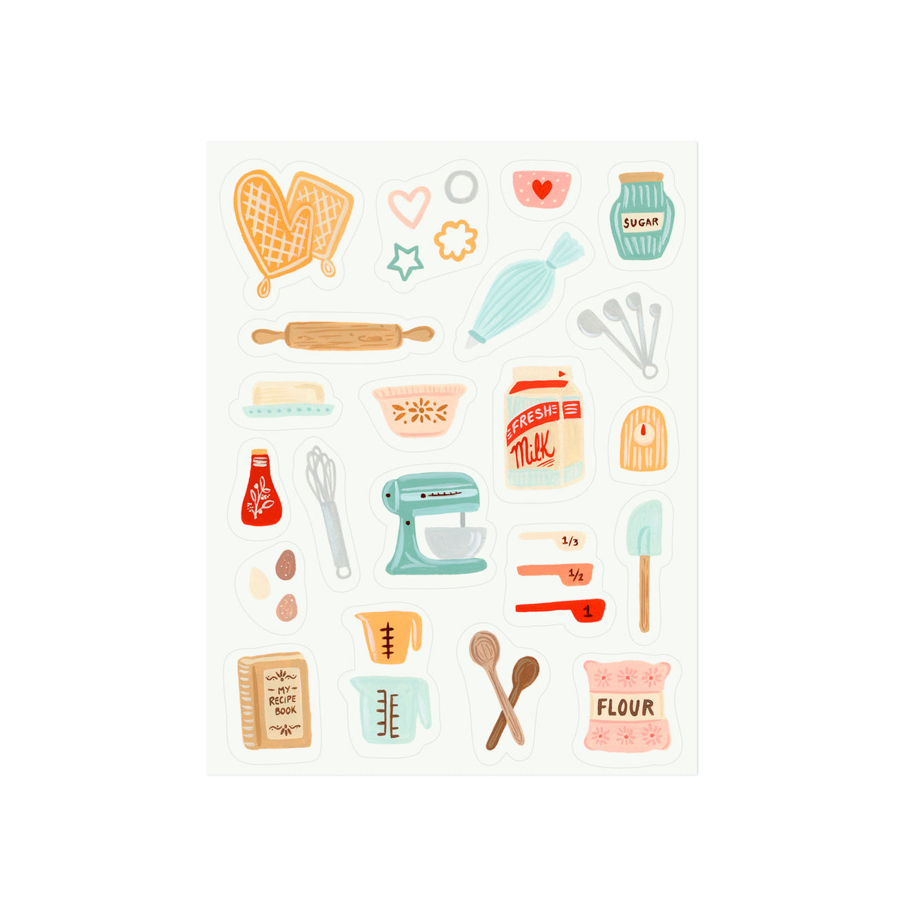 Bakers Sticker Pack
