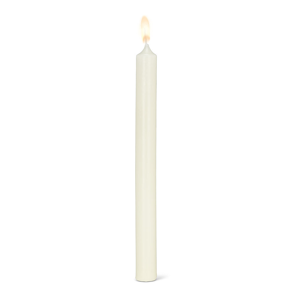 Straight Taper Candles - Ivory
