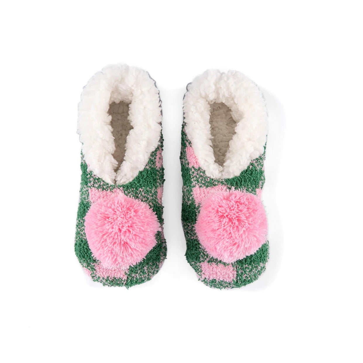 Chloe Green Slipper Socks