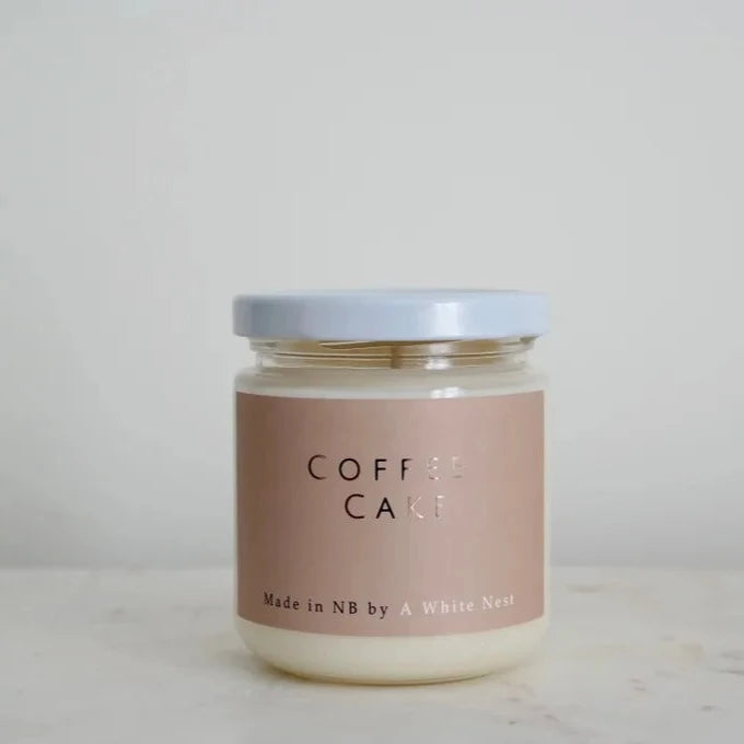 Coffee Cake Candle | A White Nest