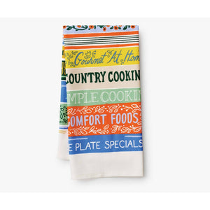 Cookbooks Tea Towel