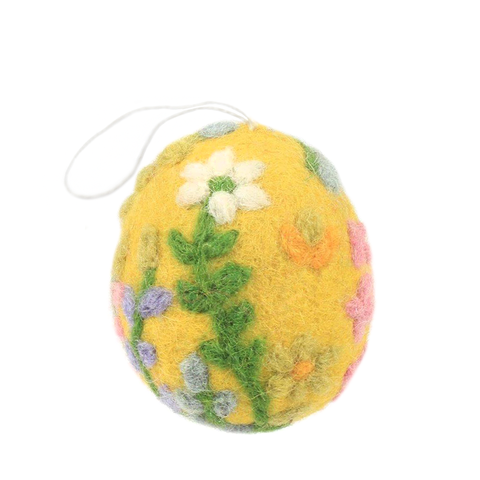 Felt Easter Egg Ornaments