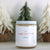 Candy Cane Forest Candle