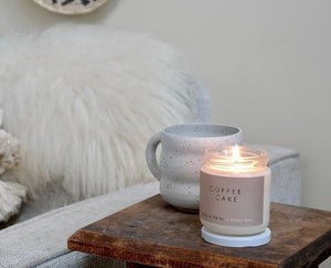 Coffee Cake Candle | A White Nest