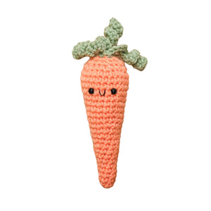 Locally-Crocheted Carrot Stuffies