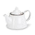 Enamel-Style Stoneware Teapot