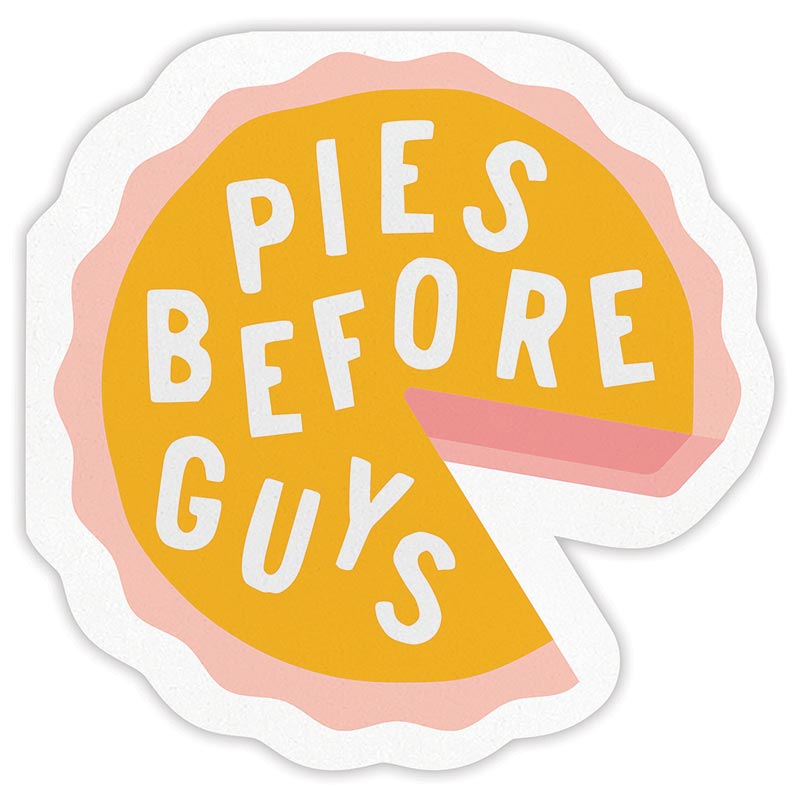 Pies Before Guys Cut Out Napkins