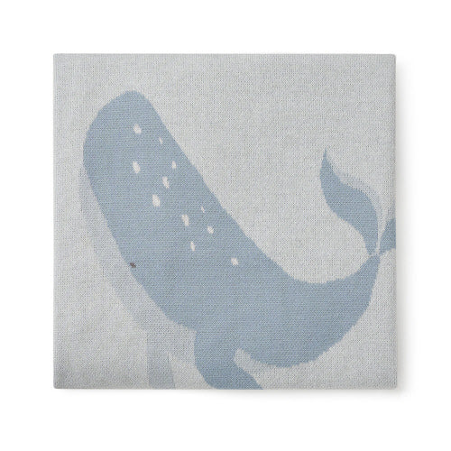 Knit Blankie - Whale